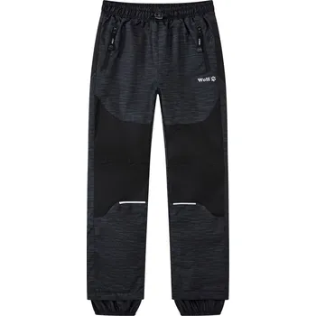 Chlapecké kalhoty Dětské zateplené šusťákové kalhoty WOLF B2470 šedá Velikost: 116