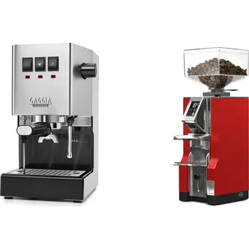 Kávovar Gaggia Classic E24 BC, stainless steel + Eureka Mignon Libra,…