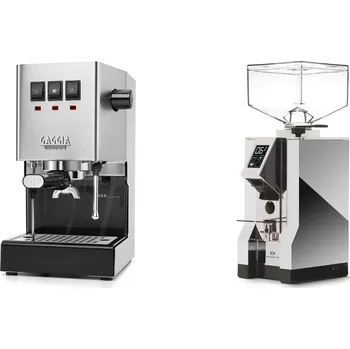 Kávovar Gaggia Classic E24, stainless steel + Eureka Mignon Specialita,…