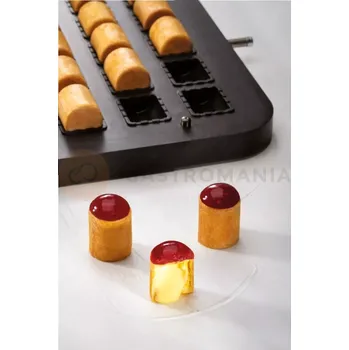 Čokoládová tyčinka Vložka - pro zařízení Cookmatic pro válce 3,2x4 cm, 30 sušenek | PAVONI, PIASTRACHOUX02