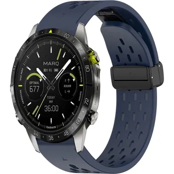 VSECHNONAMOBIL 94037 AIRY Silikonový řemínek pro Garmin Epix Pro Gen 2 47mm modrý