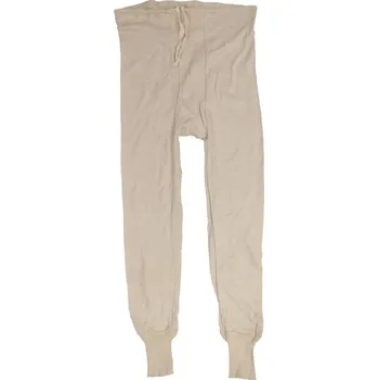 Pánské termo spodní prádlo Armda R Spodky ČSLA tenké (šnůrka) bavlněné BÍLÁ - WHITE 42