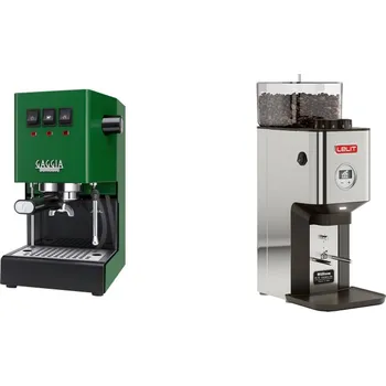 Kávovar Gaggia Classic E24 BC, green + Lelit William PL72-P
