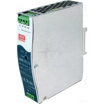spínaný zdroj MEAN WELL SDR-75-12