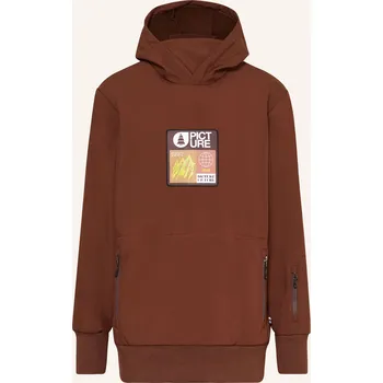 Picture Pánská Bunda Přes Hlavu Parker, tmavě hnědá, 50