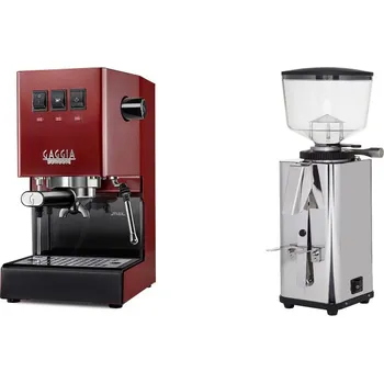 Kávovar Gaggia Classic E24, red + ECM S-Manuale 64