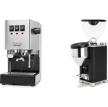 Kávovar Gaggia Classic E24, stainless steel + Rocket Espresso GIANNINO,…