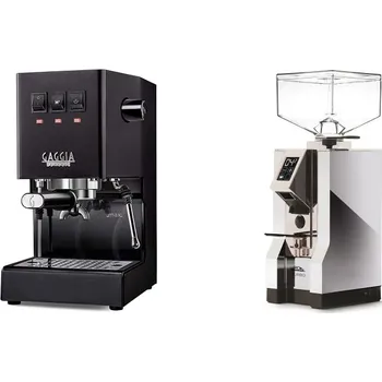 Kávovar Gaggia Classic E24 BC, black + Eureka Mignon Turbo, CR chrome