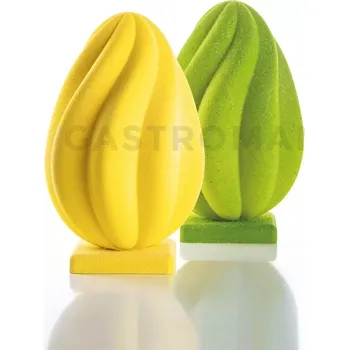 Čokoládová tyčinka Sada 2 tepelně tvarovaných forem na čokoládu - Helical | PAVONI, KT204