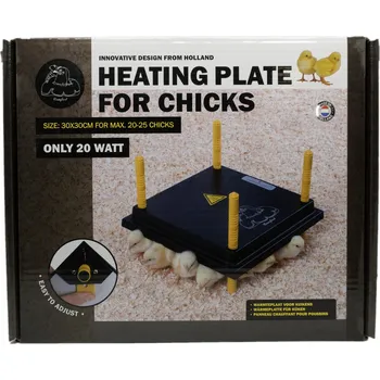 Umělá kvočna - výhřevná deska 40x40 cm, 38 W.