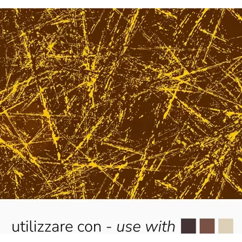 Čokoládová tyčinka Transferové fólie na zdobení čokolády, 30 ks ve žlutém provedení | PAVONI, SD210SB