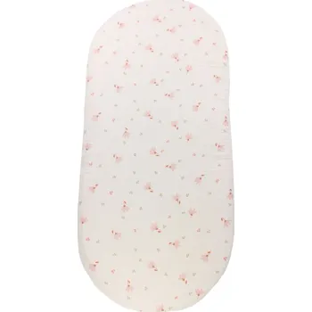 ENIE BABY mušelínové prostěradlo do kočárku Cute pink