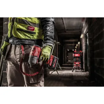 Pracovní rukavice MILWAUKEE Hi-Vis Cut Level 3 Gloves Povrstvené rukavice s vys. viditelností a třídou ochr proti proříznutí 3/C - vel. L - 144 ks