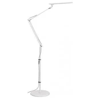 Stojací lampa NASLI Tamie 12 W bílá se stojanem