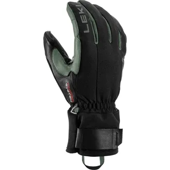Rukavice Rukavice sjezdové LEKI Argus Thermo 3D, black-dusty green - 10