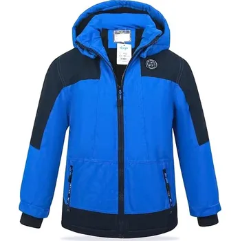 Chlapecká bunda CHLAPECKÁ ZIMNÍ BUNDA BU616 MODRÁ Velikost: 98/104, Barva: Modrá