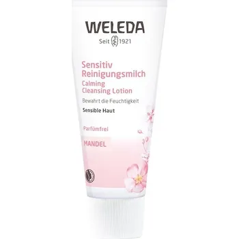 WELEDA Pece-o-oblicej CleansingJemné čištění s mandlovým olejem a ze švestkových jader pro citlivou pleťSensitive čisticí mléko mandlové 75 ml (2 920,00 Kč / 1 l)
