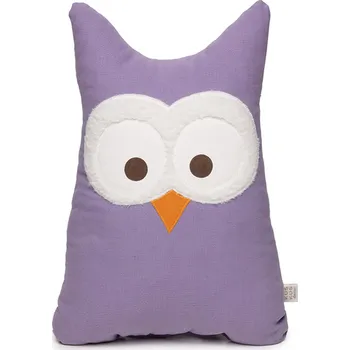 Polštář POLŠTÁŘ SOVIČKA s plyšovými brýlemi