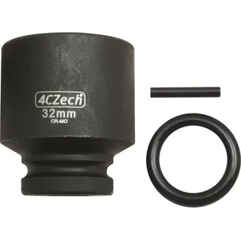 Gola hlavice 4CZech 1/2" Hlavice průmyslová Drive 26 mm CrMo+trn,o-kroužek - 4CZ-P121-05-26