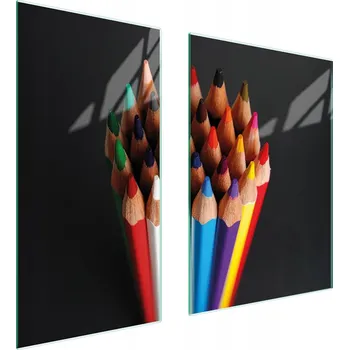 Kuchyňské prkénko Krájecí deska TMK ArtDeko sklo 2 ks