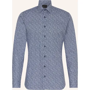 Pánská košile Olymp Pánská Košile No. Six Super Slim, tmavě modrá / tmavě...