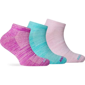 Pánské ponožky Skechers Low-Cut Trainer Socks Pink/Blue 3 - 5