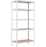 Odolný kovový policový regál 1800x900x450 pozinkovaný