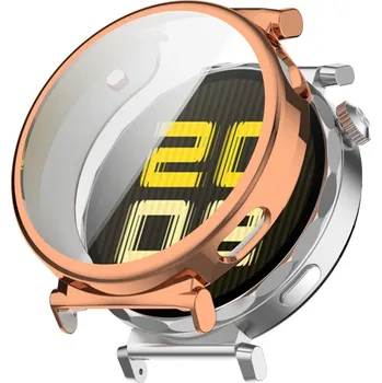 VSECHNONAMOBIL 93640 TPU FULL COVER Kryt pro Huawei Watch GT 5 Pro 42mm ROSE GOLD