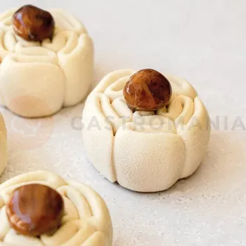 Kuchyňská sůl Silikonová forma na monoporce ve tvaru květiny 12 ks. | PAVONI, PX4388S