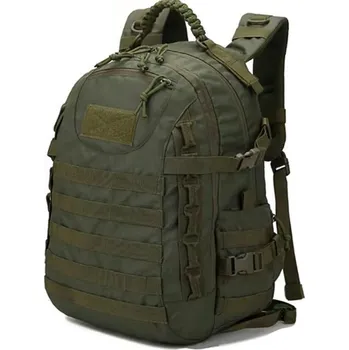 turistický batoh Malý vojenský batoh Mil-Tec Army Batoh 009 20-40 l zelený