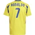 adidas Al Nassr FC 24/25 Ronaldo Home Jersey JP0458