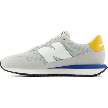 Pánské tenisky Pánská volnočasová obuv New Balance MS237VH 8 Béžová, Bílá, Modrá, Žlutá