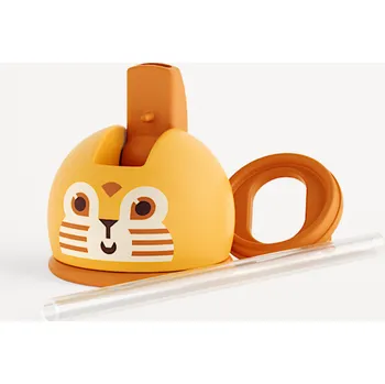 Láhev Waterdrop Víčko s Brčkem pro Batolata veverka