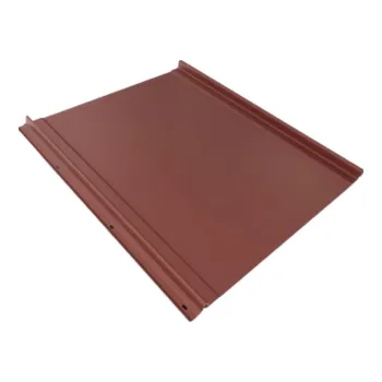 plechová krytina BELPROFILE Krytina Click Flat SunClear oxidovaná červená