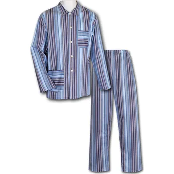 LUIZ Pánské pyžamo na knoflíky -Bavlna- Karel 61 Velikost: 58
