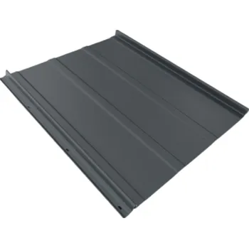 plechová krytina BELPROFILE Krytina Click Stripes SunClear antracitová šedá