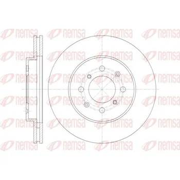 Brzdový kotouč Brzdový kotouč REMSA 61357.10