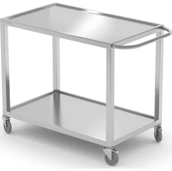 Úklidový vozík Vozík číšnícký 2-policový, 1200x600x850 mm | TECHNICA, 4231260