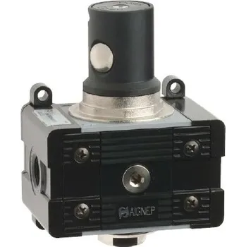 Ventil AIGNEP T050_EP - UZAVÍRACÍ VENTIL - elektro-pneumatický V3V FRL1 - 3/8 El-Pn., 1850 L/min.
