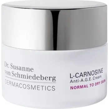 Pleťový krém Dr-Susanne-von-Schmiedeberg Pece-o-oblicej Oblicejove-kremyL-Carnosine Anti-A.G.E. Cream Normal to Dry Skin 50 ml (41&nbsp;260,00 Kč / 1 l)