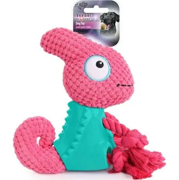 Hračka pro psa Hračka AFP plyš/guma - Treat Hider Chameleon 19cm