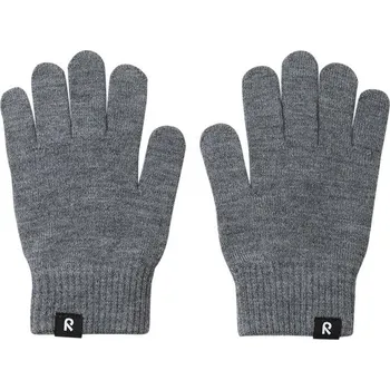 Rukavice REIMA dětské pletené rukavice Sormin Grey melange vel. 1-2 roky
