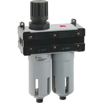 Kompresor AIGNEP T450 FRL2 - dvojitý filtr s regulátorem FR+ FC2 - IG 1/2", 0-8 bar, 5 mikronů, 660 L/min