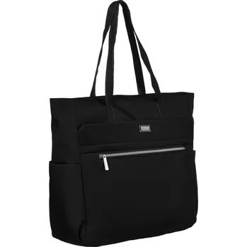 Kabelka Velká shopper taška přes rameno elegantní Barva: Černá