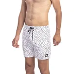 Karl Lagerfeld KL22MBM03 pánské šortky bílé M