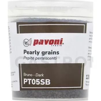 Čokoládová tyčinka Čokoládové perly 120 g tmavě hnědé | PAVONI, PT05SB