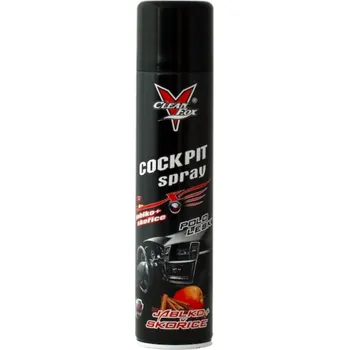 Čistič plastových dílů CleanFox Cockpit spray 400ml Jablko+Skořice
