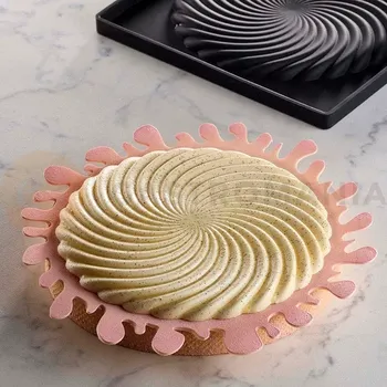 Kuchyňská sůl Silikonová forma na dokončování dezertů - Twirl 160 ml | PAVONI, TOP30S