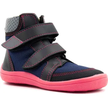 Dívčí zimní obuv Beda Barefoot zimní boty s membránou Anette růžové Velikost: 31