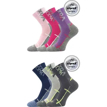 WALLÍK dětské antibakteriální sportovní ponožky se stříbrem Voxx (Voxx ponožky Wallík)